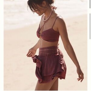 NWT two piece skirt set Anthropologie